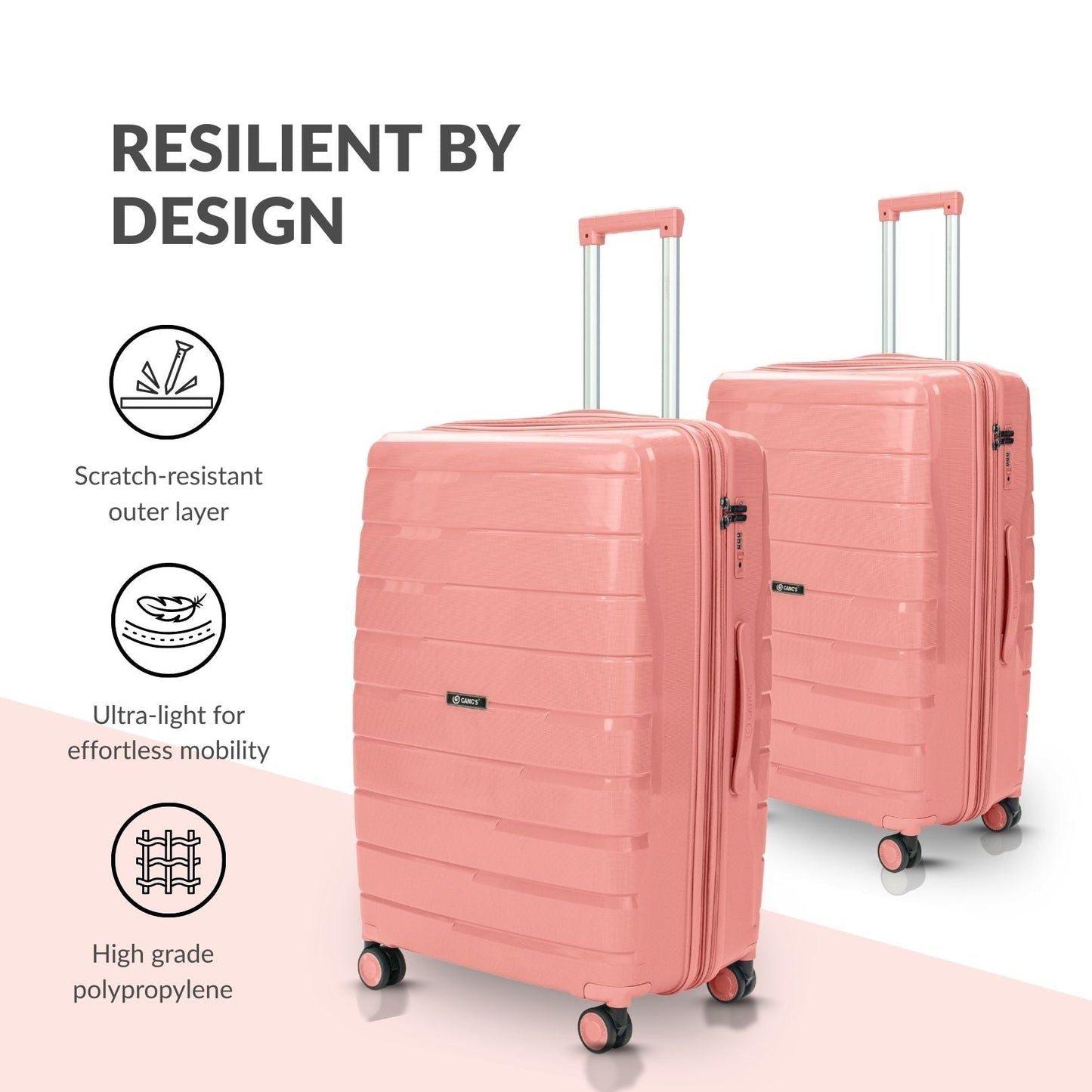 The StackLine Luggage - Set of 3