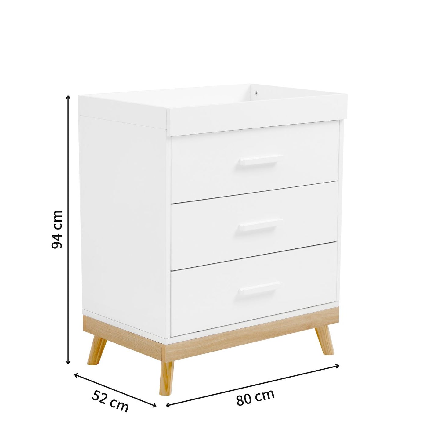 Babymore Mona Mini 2-Piece Nursery Room Set