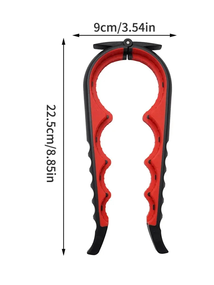 4-in-1 Multi-Purpose Can and Bottle Opener – Ergonomic Anti-Slip Handle for Effortless Opening – Durable Aluminum Alloy for Long-Lasting Performance