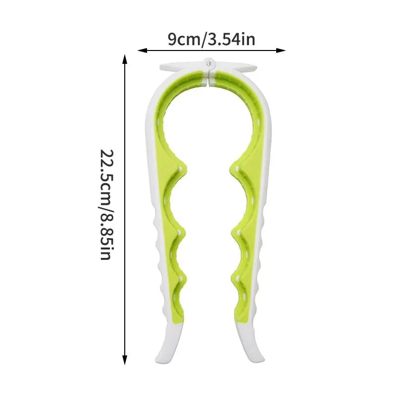 4-in-1 Multi-Purpose Can and Bottle Opener – Ergonomic Anti-Slip Handle for Effortless Opening – Durable Aluminum Alloy for Long-Lasting Performance