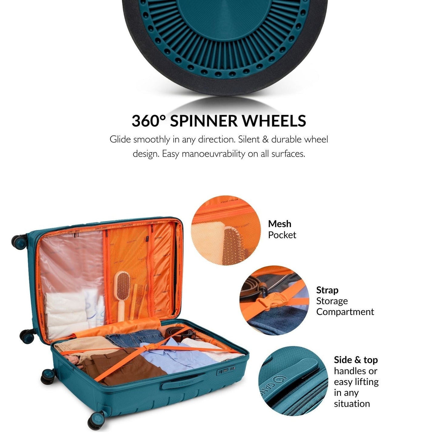 The StackLine Luggage - Set of 3