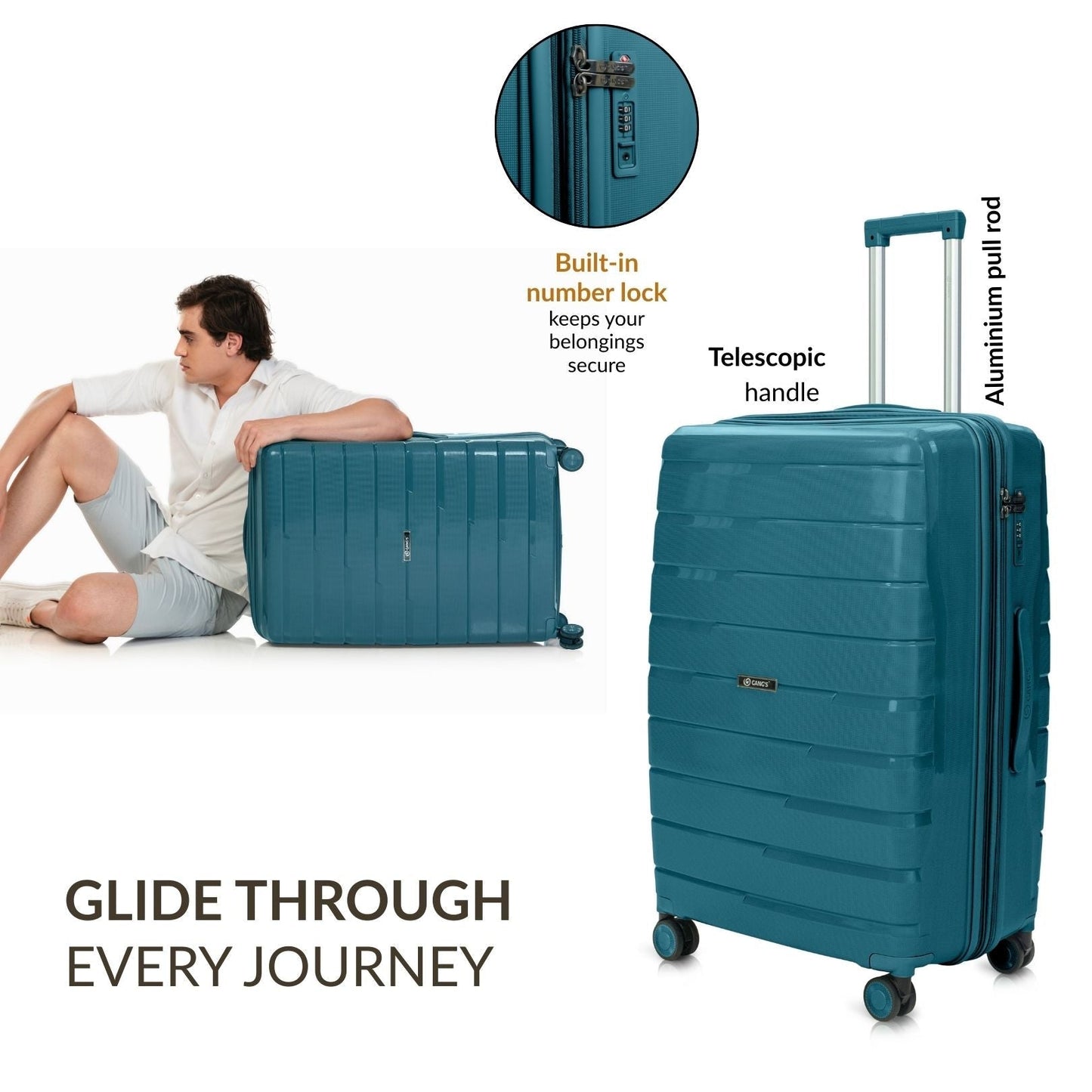 The StackLine Luggage - Set of 3