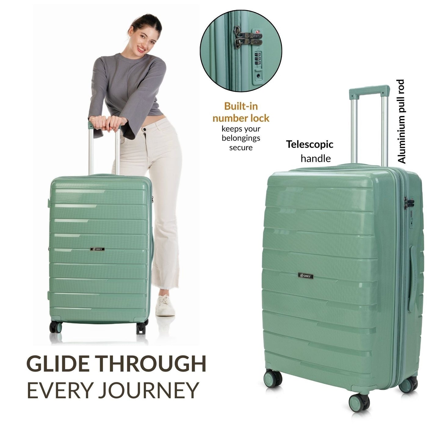 The StackLine Luggage - Set of 3