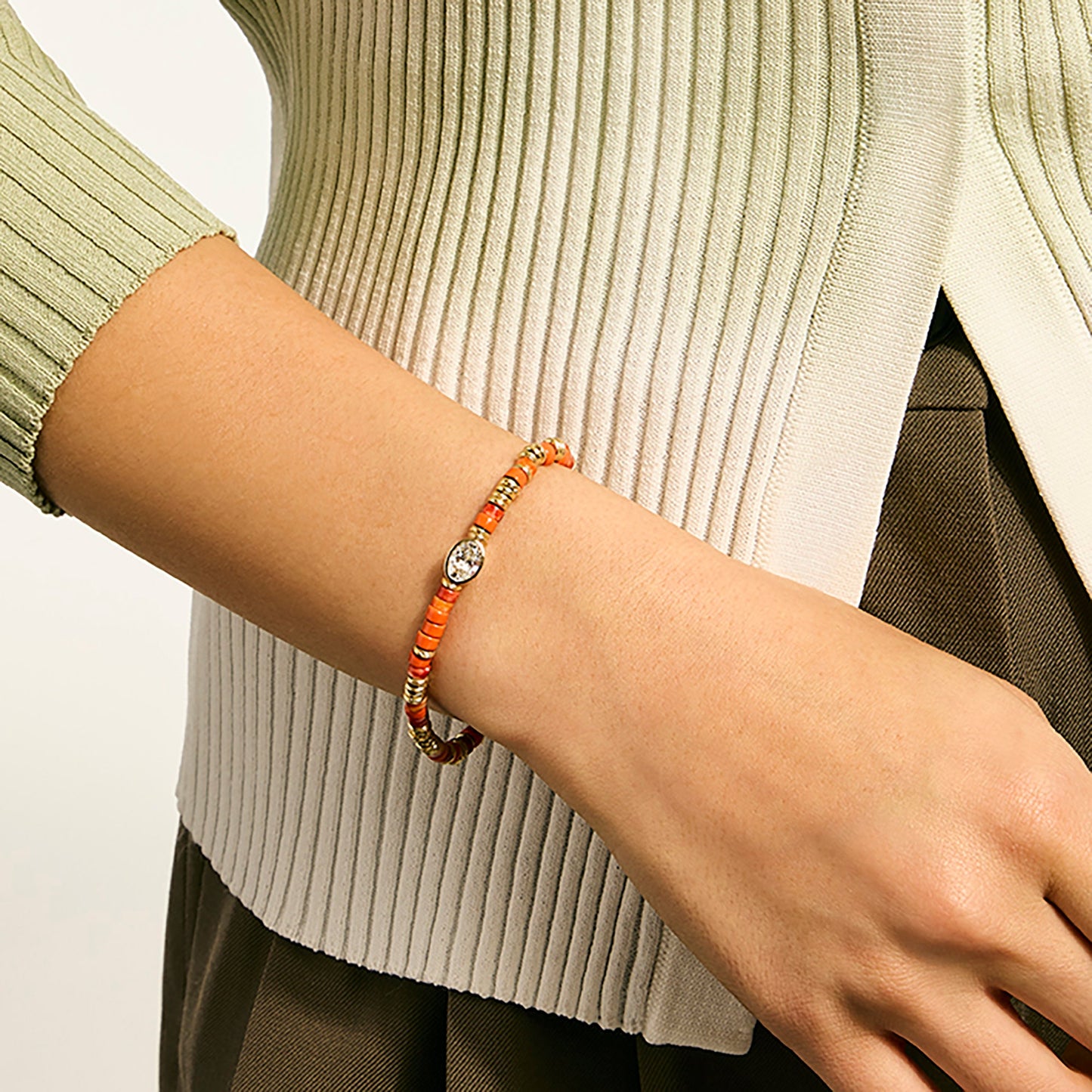 Lovestruck Heishi Bracelet - Gold