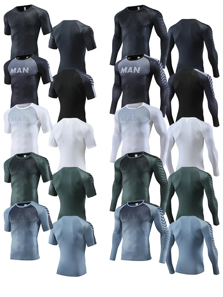 Gym Mens Fitness Running Sport Pants Athletics Tight Leggings Joggings Skinny Yoga Compression Trousers Lycra Sweatpants Dry Fit