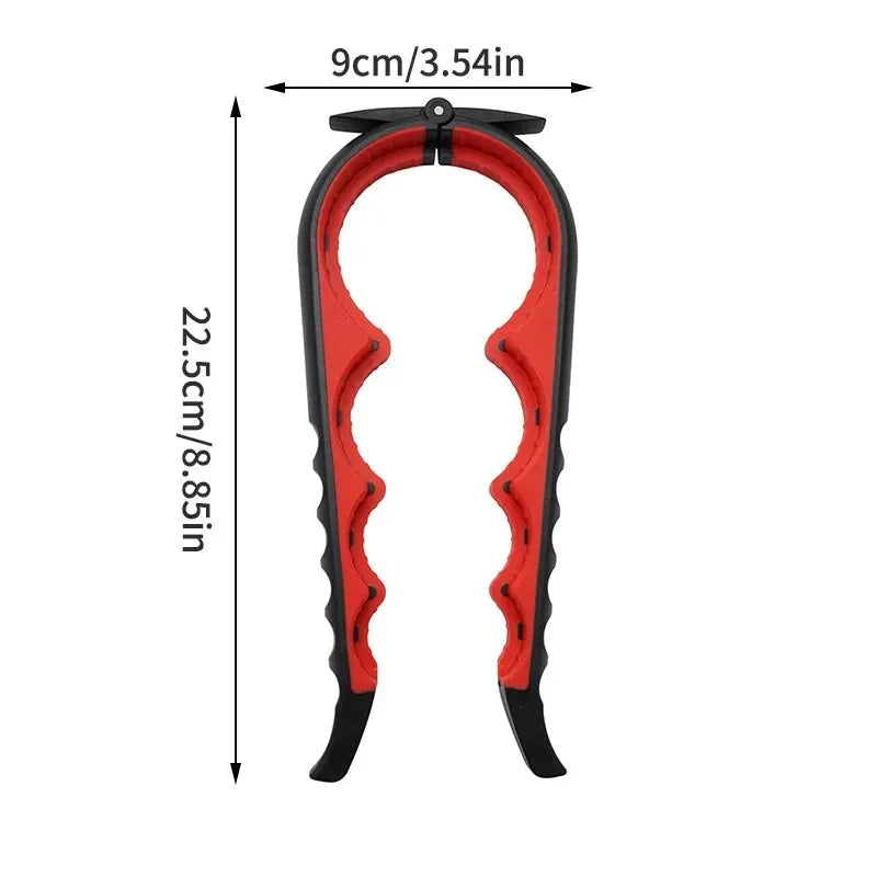 4-in-1 Multi-Purpose Can and Bottle Opener – Ergonomic Anti-Slip Handle for Effortless Opening – Durable Aluminum Alloy for Long-Lasting Performance
