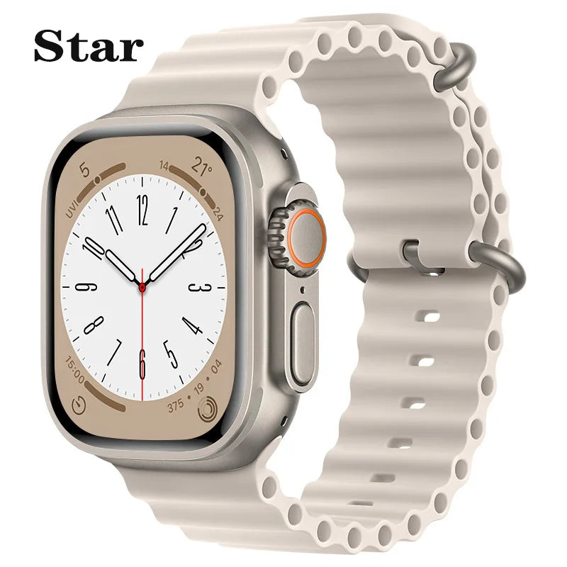 Apple Watch Ultra 2 - Cellular - 49mm - Natural Titanium With Blue Alpine Loop Watch