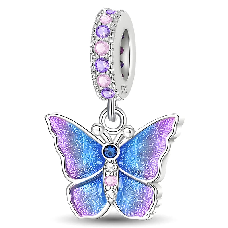 Filigree Amethyst Diamond Earrings