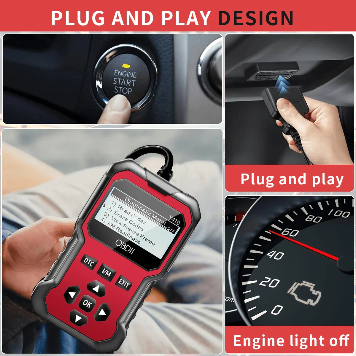Car Obd2 Scanner Diagnostic Tool