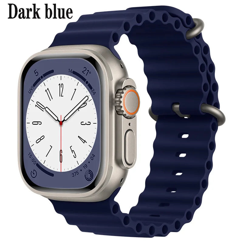Apple Watch Ultra 2 - Cellular - 49mm - Natural Titanium With Blue Alpine Loop Watch