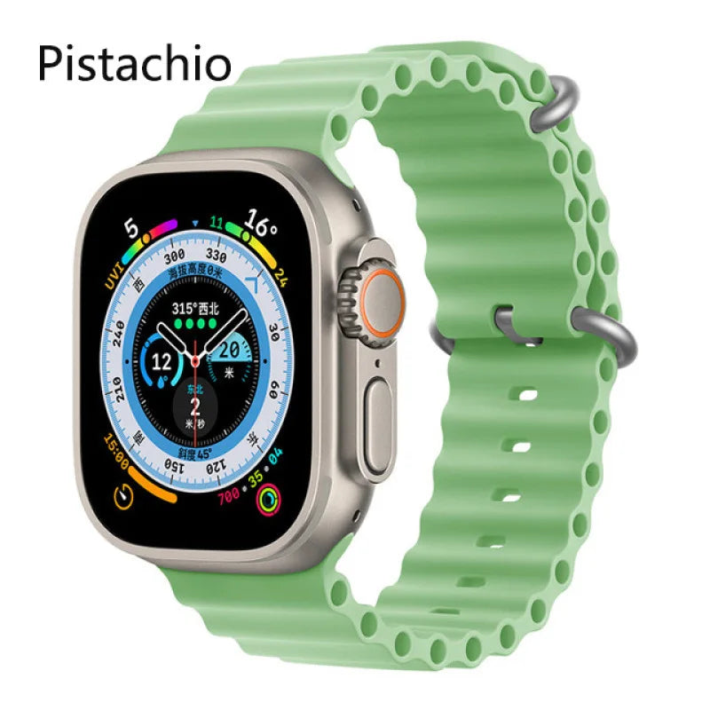 Apple Watch Ultra 2 - Cellular - 49mm - Natural Titanium With Blue Alpine Loop Watch