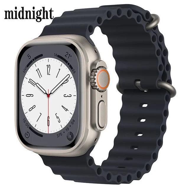 Apple Watch Ultra 2 - Cellular - 49mm - Natural Titanium With Blue Alpine Loop Watch