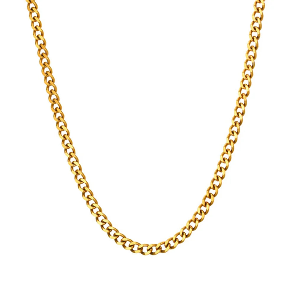 9ct Yellow gold Curb Chain 24"