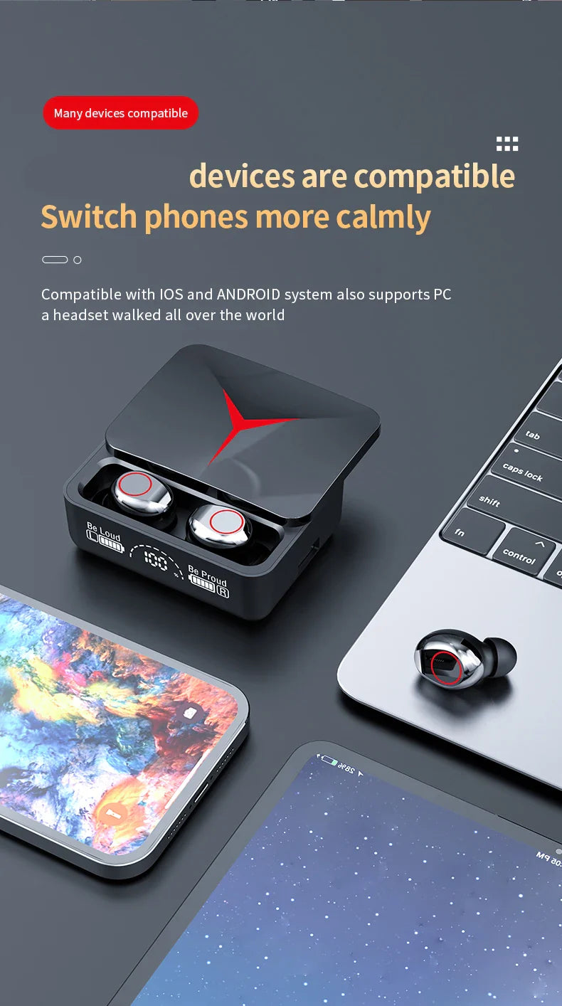 Bluetooth 5.3 HiFi Earbuds
