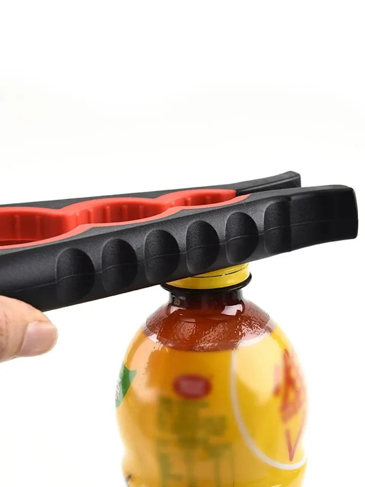 4-in-1 Multi-Purpose Can and Bottle Opener – Ergonomic Anti-Slip Handle for Effortless Opening – Durable Aluminum Alloy for Long-Lasting Performance