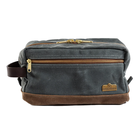 Waxed Canvas Dopp Kit