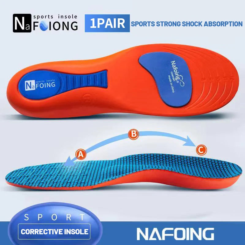 Sport Orthopedic Insoles – EVA Breathable Shock-Absorbing Shoe Inserts