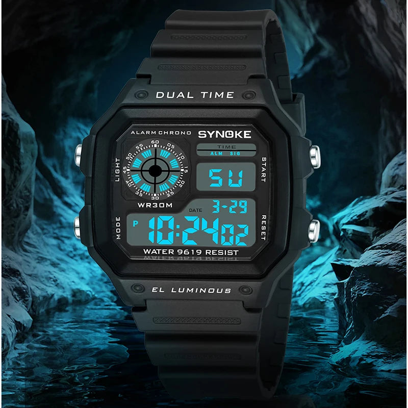 Tandorio NH35A 36mm Automatic Men Watch Diver Movement 20Bar Waterproof Wristwatch Big Crown Domed Sapphire Glass Nylon Band